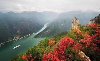 中国长江三峡视频,水电奇观与自然奇景的完美融合