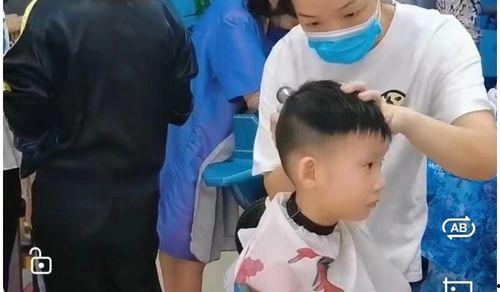 幼儿理发视频,一场欢乐的视觉盛宴